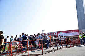 Selling tickets on stadium Marakana for the Champions League