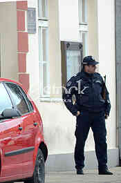 The police station 