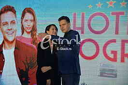Milos Bikovic i Dijana Pozarskaja