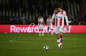 Milan Pavkov  Crvena zvezda vs Tottenham