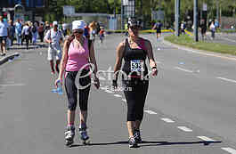 Street runners at 29th Belgrade marathon