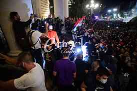 Protest ispred Skupstine Srbije
