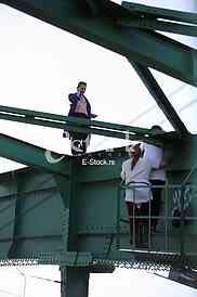 Suicide at Old Sava bridge