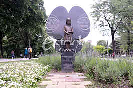  We were just children, monument in Tasmajdan Park