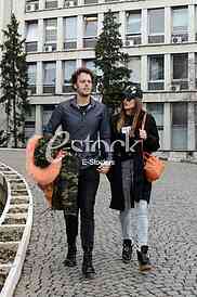 Severina and Igor Kojic at the hearing in UKP
 

