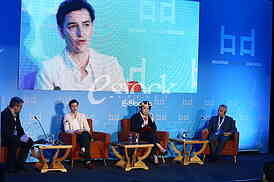 Ana Brnabic, Cen Bo i Aleksandar Bocan Harcenko