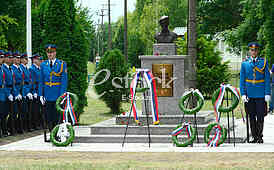 Debeljaca, unveiling of the monument to the hero of Kosara Tibor Cerna