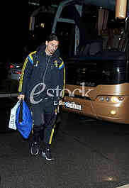 Sweden football team in Podgorica