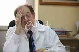 Dr Miljko Ristic.Interview for newspaper Serbia telegraph.Clinical centre Cardio.