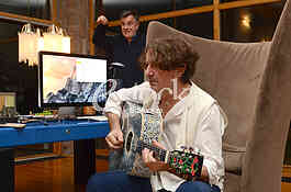 Music rehearsal of Bijelo Dugme 