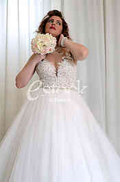 Salon wedding dress  White Fashion