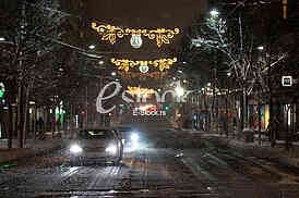 VREME - Zavejan Beograd nocu