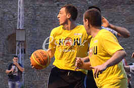 Basketball basket for happiness