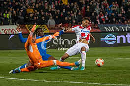 Fudbal: 1/8 finala Lige Evrope, Crvena zvezda - Glazgov Rendžers