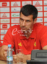 Press conference basketball team of Montenegro