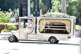 The funeral of a twenty-two year old Ognjen Ikac.