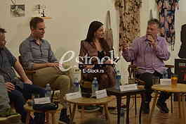 Stefan Milenkovic, Dragana Kosjerina, Nenad Jankovic Dr Nele Karajlic tribina