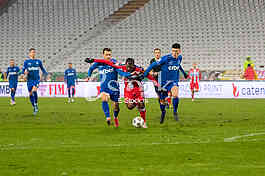 FUDBAL - 20. kolo Ling Long Super lige Srbije: Crvena zvezda - Radnik Surdulica