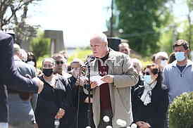 Milos Sobajic, sahrana