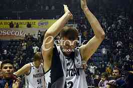 Partizan-Paok, (78:82), basketball game, FIBA league.