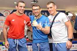Olympic champion in wrestling, return from Olympics, Davor Stefanek