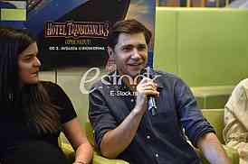 Press conference for the cartoon Hotel Transylvania third part