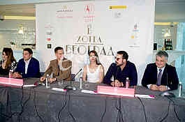 MIlos Bikovic Dijana Pozarskaja (Diana Pozharskaya) Miodrag Radonjic Vladimir Lucic