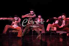 Ballet Who's singing there.ballet to the music by Vojislav Voki Kostic, DEDICATED TO THE ACTOR Dragan Nikolic.National Theatre.