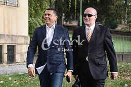 The trial of Miroslav Miskovic and his son Marko for tax evasion started in the Special Court.