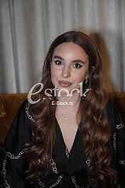 Lea Stankovic  na promociji Ruza Rupic