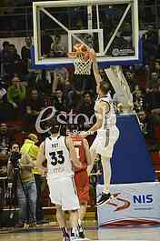Partizan won the Szolnok in the 11th round of the Champions League FIBA, with 77:67.