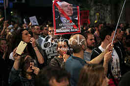 Demonstration for the Presidential elections Aleksandar Vucic