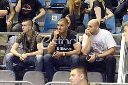  Partizan-Red Star, basketball derby game.