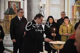 Petar Petkovic, Ana Brnabic, Aleksandar Vucic, Milena Popovic i Bogdan Ivanovic