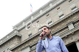 Protest of citizen initiative 