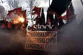 Podgorica protest