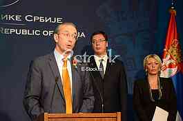 Serbian government, press conference