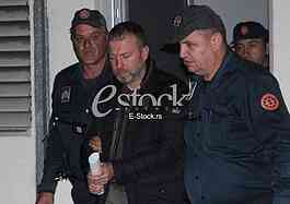 Arrest Dikic Bratislav photo E-Stock Petar Jovanovic