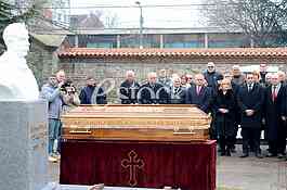 Burial of the remains Dimirija Tucovica