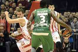 Red Star- Panathinaikos basketball game