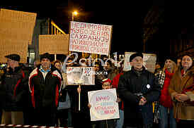 The protest walk

