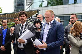 Nikola Jovanovic i Dragan Djilas
