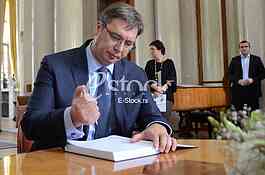 A book of condolences at the Embassy of Republic of France