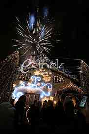 New Year's lighting