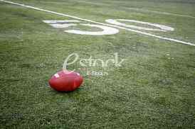 30, 40, & 50 Yard Line on American Football Field