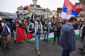 Protest podrske narodu Palestine