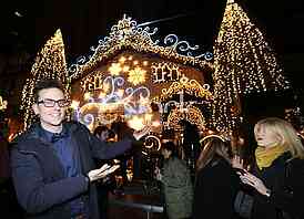 New Year's lighting