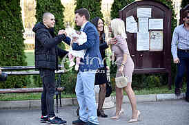 TV  Happy host Jovana Jeremic is baptizing her daughter Lea
