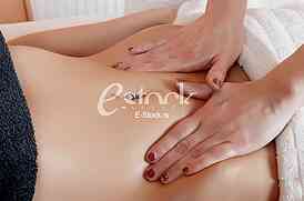 Young woman massage in spa salon