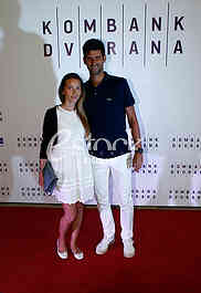 Novak i Jelena Djokovic - Izvan granica realnosti, premijera filma u kombant dvorani